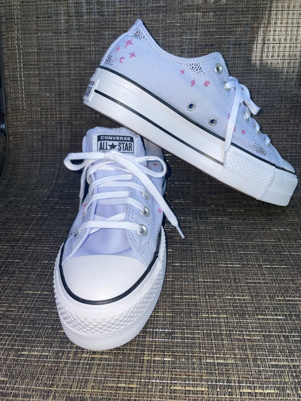 Converse Chuck Taylor All Star Lift Platform Celestial Sneakers - New!